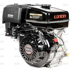 Silnik Loncin G420F-L wał poziomy typ L stożek 22,2 mm